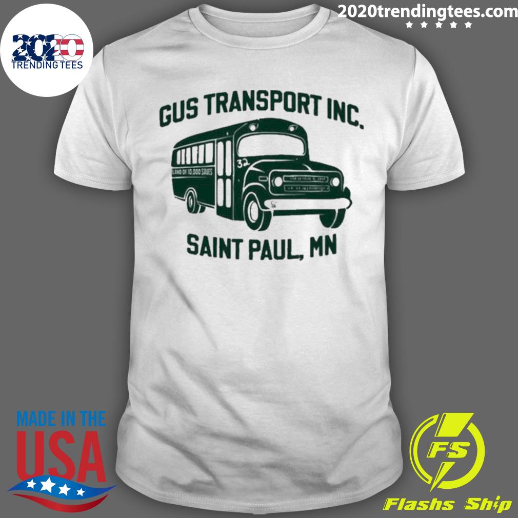 Official gus Transport Inc Saint Paul Mn - Adult & Kids T-Shirts, Sweatshirts & Hoodies apparel design preview 1
