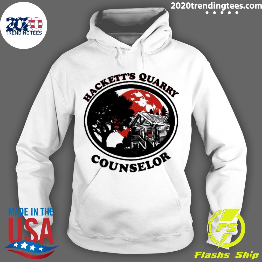 Official hackett's Quarry Counselor - Adult & Kids T-Shirts, Sweatshirts & Hoodies apparel design preview 2