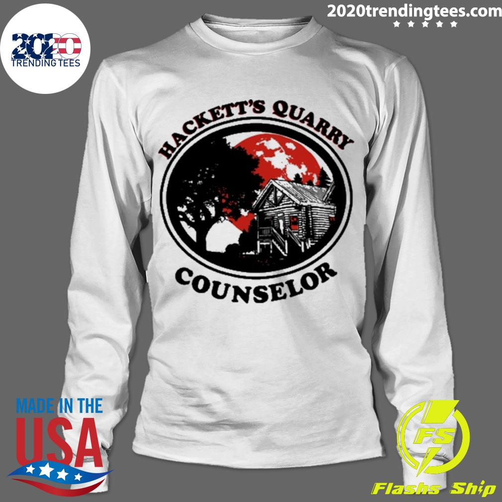 Official hackett's Quarry Counselor - Adult & Kids T-Shirts, Sweatshirts & Hoodies apparel design preview 4
