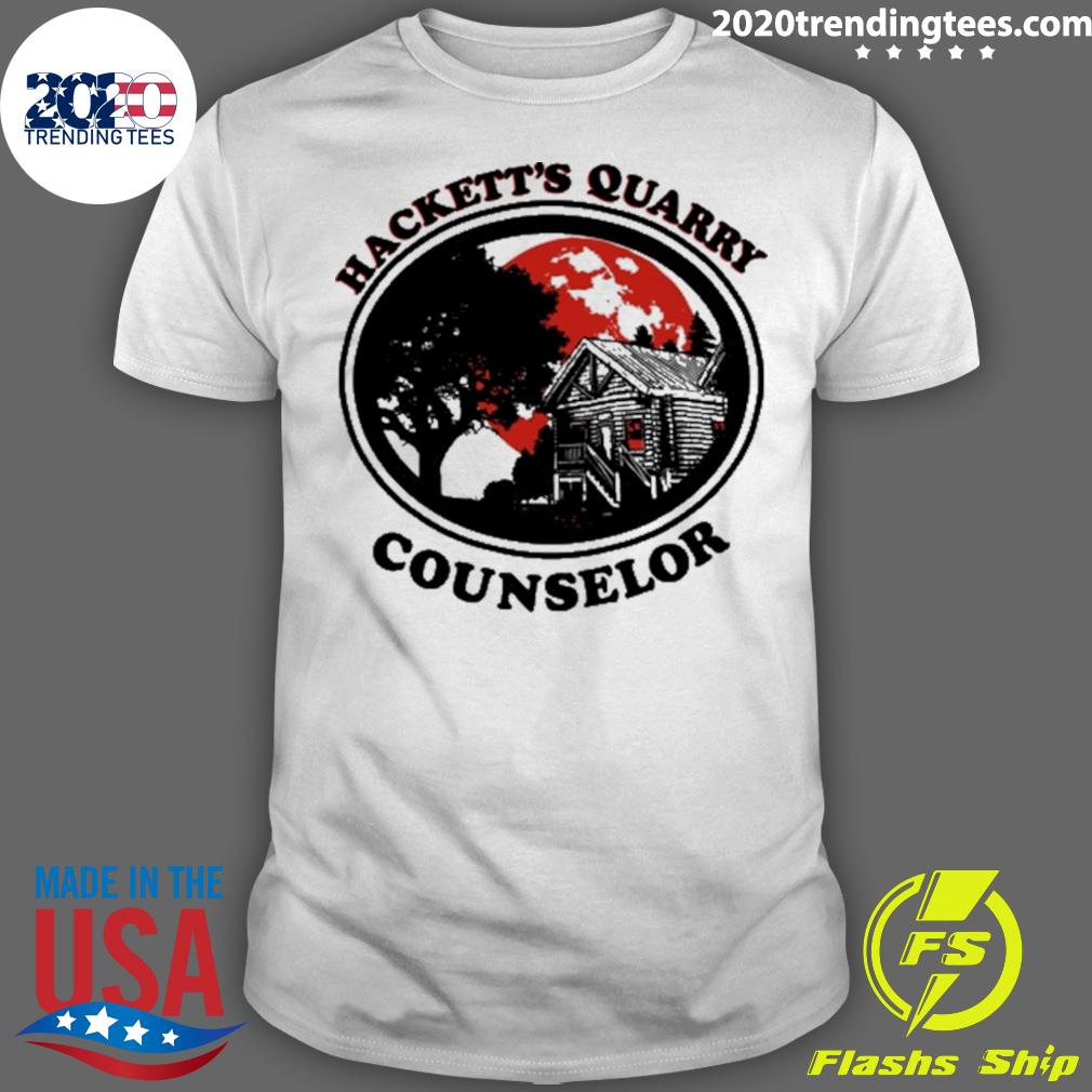 Official hackett's Quarry Counselor - Adult & Kids T-Shirts, Sweatshirts & Hoodies apparel design preview 1