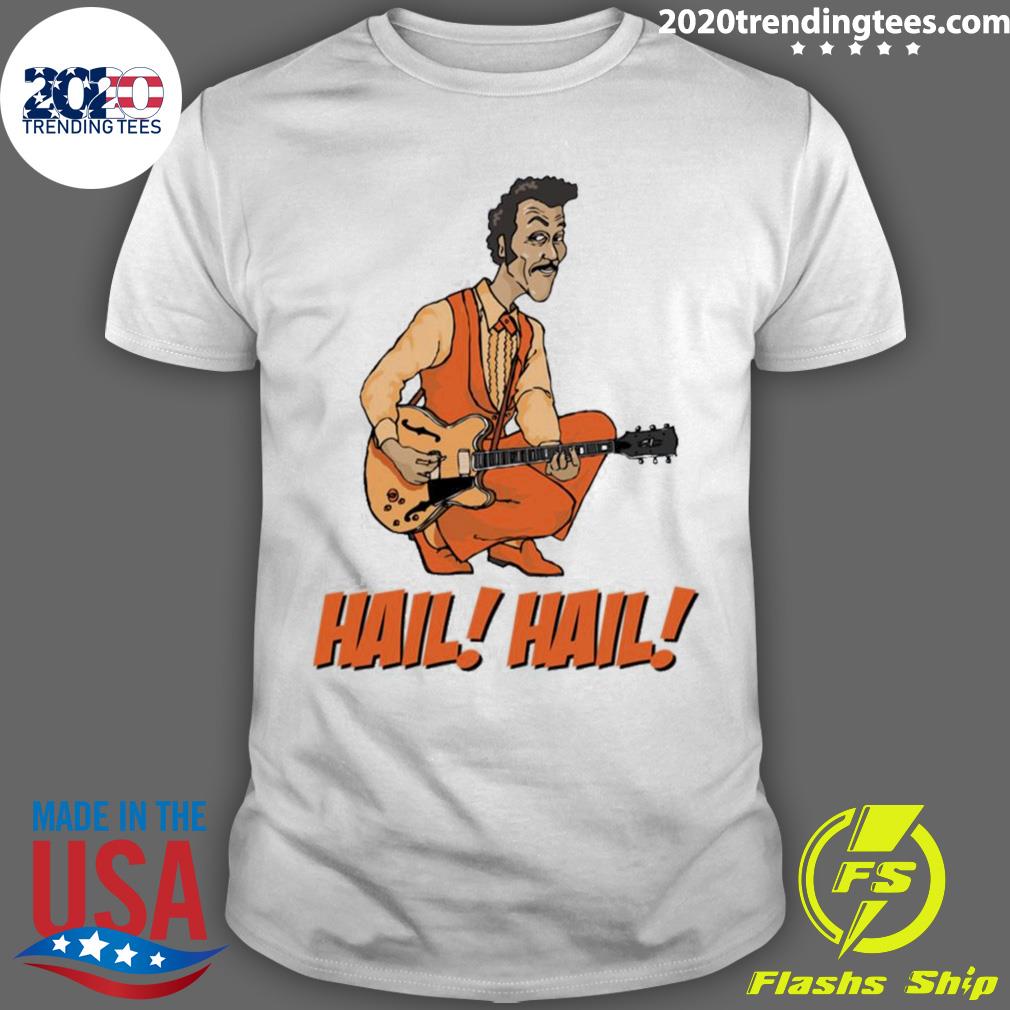 Official hail Chuck Berry - Adult & Kids T-Shirts, Sweatshirts & Hoodies apparel design preview 1