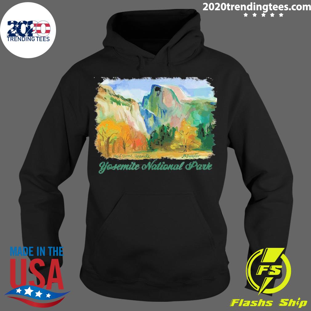 Official half Dome Yosemite Valley - Adult & Kids T-Shirts, Sweatshirts & Hoodies apparel design preview 2