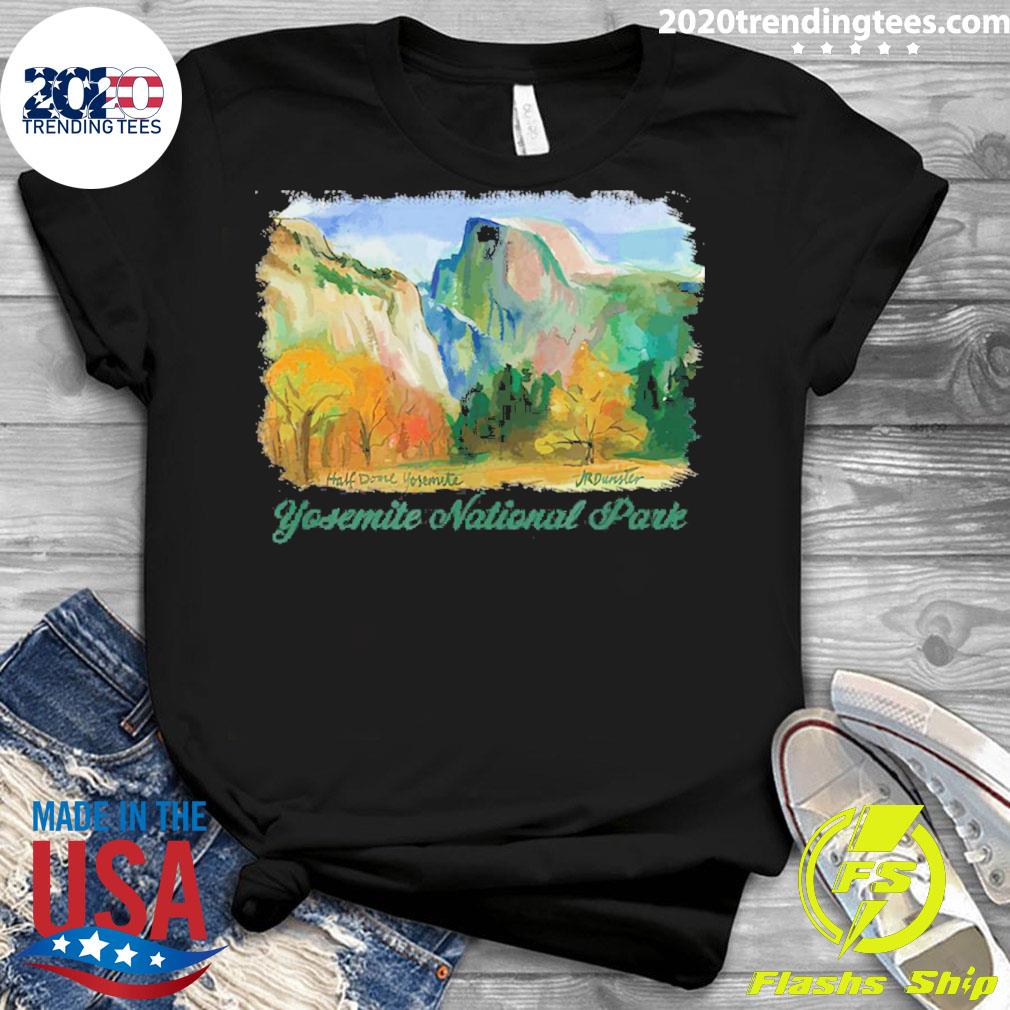 Official half Dome Yosemite Valley - Adult & Kids T-Shirts, Sweatshirts & Hoodies apparel design preview 3