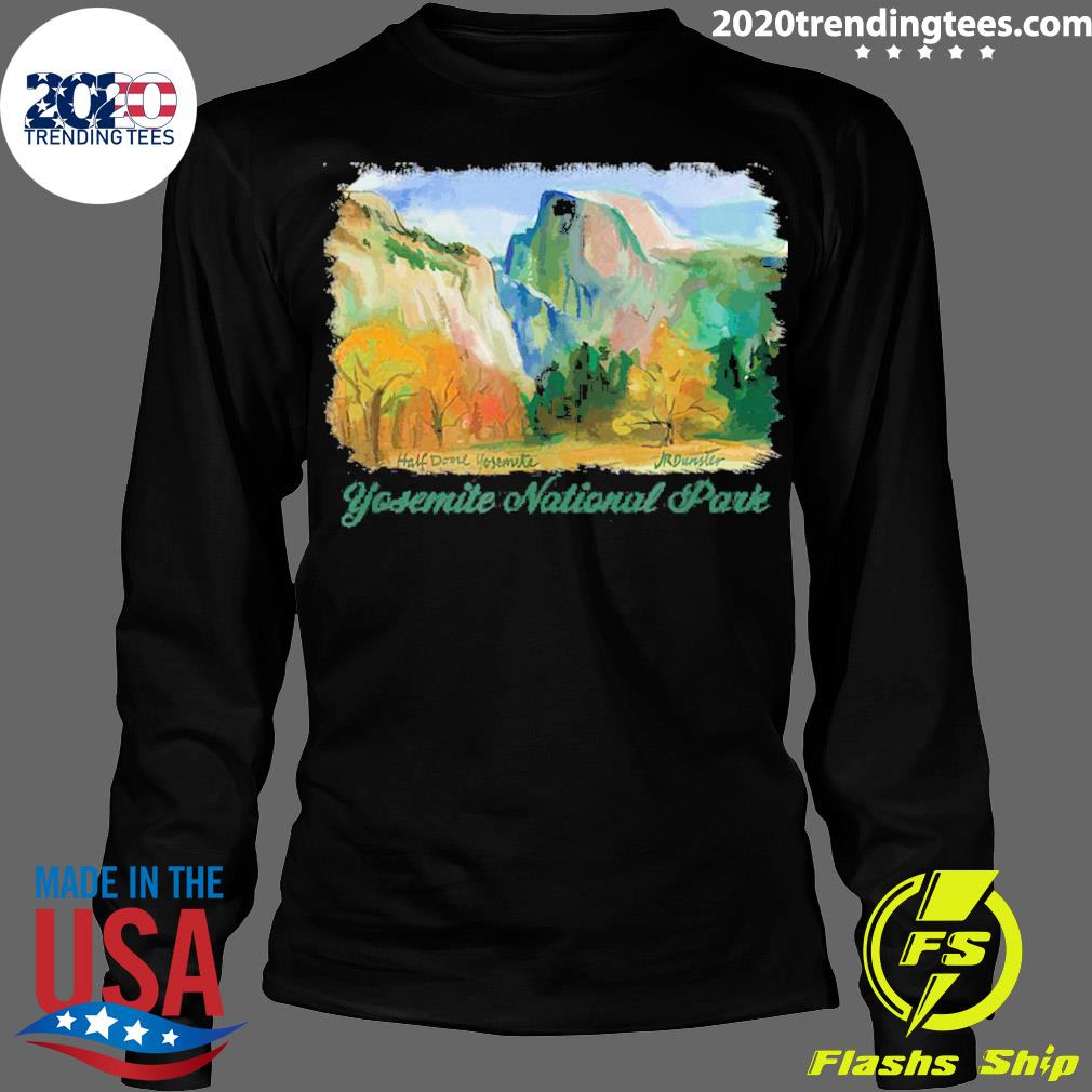 Official half Dome Yosemite Valley - Adult & Kids T-Shirts, Sweatshirts & Hoodies apparel design preview 4