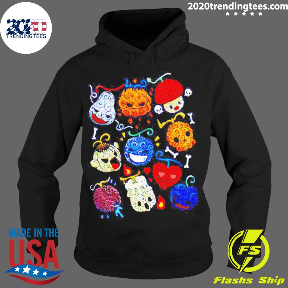 Official halloween Fruit - Adult & Kids T-Shirts, Sweatshirts & Hoodies apparel design preview 2