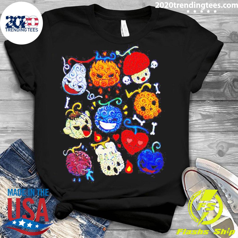 Official halloween Fruit - Adult & Kids T-Shirts, Sweatshirts & Hoodies apparel design preview 3