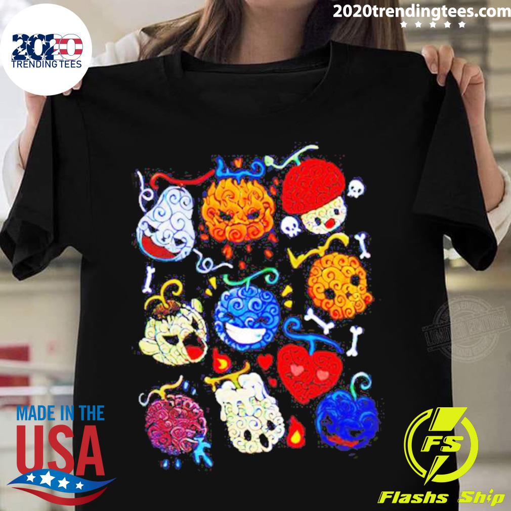 Official halloween Fruit - Adult & Kids T-Shirts, Sweatshirts & Hoodies apparel design preview 1