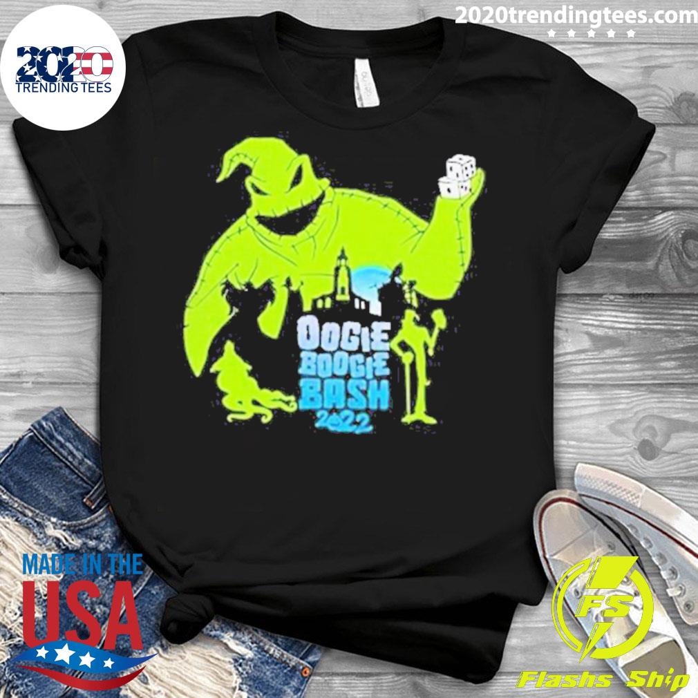Official halloween Oogie Boogie Bash 2022 - Adult & Kids T-Shirts, Sweatshirts & Hoodies apparel design preview 3