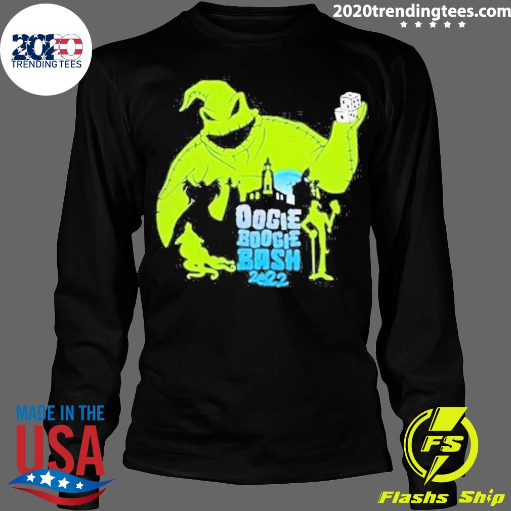 Official halloween Oogie Boogie Bash 2022 - Adult & Kids T-Shirts, Sweatshirts & Hoodies apparel design preview 4