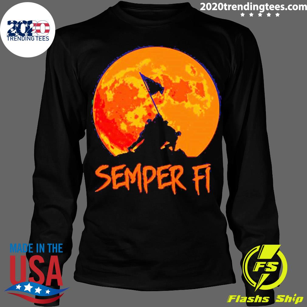 Official halloween Semper Fi - Adult & Kids T-Shirts, Sweatshirts & Hoodies apparel design preview 4
