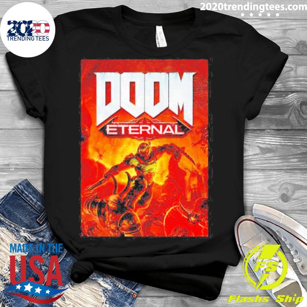 Official halo-Doom Comic Character - Adult & Kids T-Shirts, Sweatshirts & Hoodies apparel design preview 3