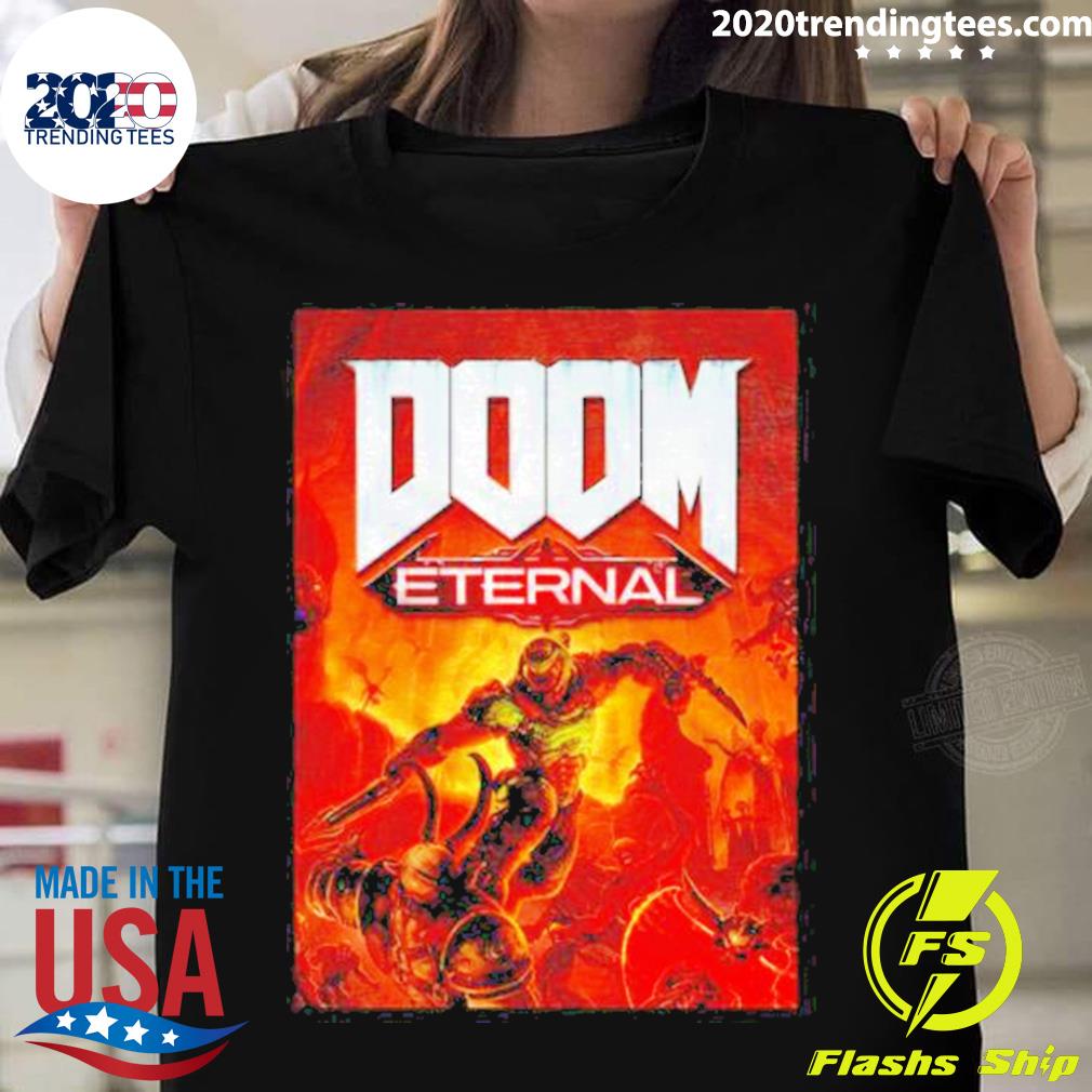 Official halo-Doom Comic Character - Adult & Kids T-Shirts, Sweatshirts & Hoodies apparel design preview 1