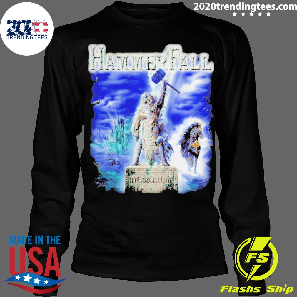 Official hammerfall Evolution - Adult & Kids T-Shirts, Sweatshirts & Hoodies apparel design preview 4