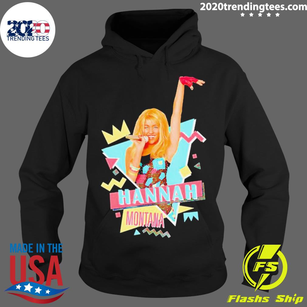 Official hannah Montana 90s Miley Cyrus - Adult & Kids T-Shirts, Sweatshirts & Hoodies apparel design preview 2