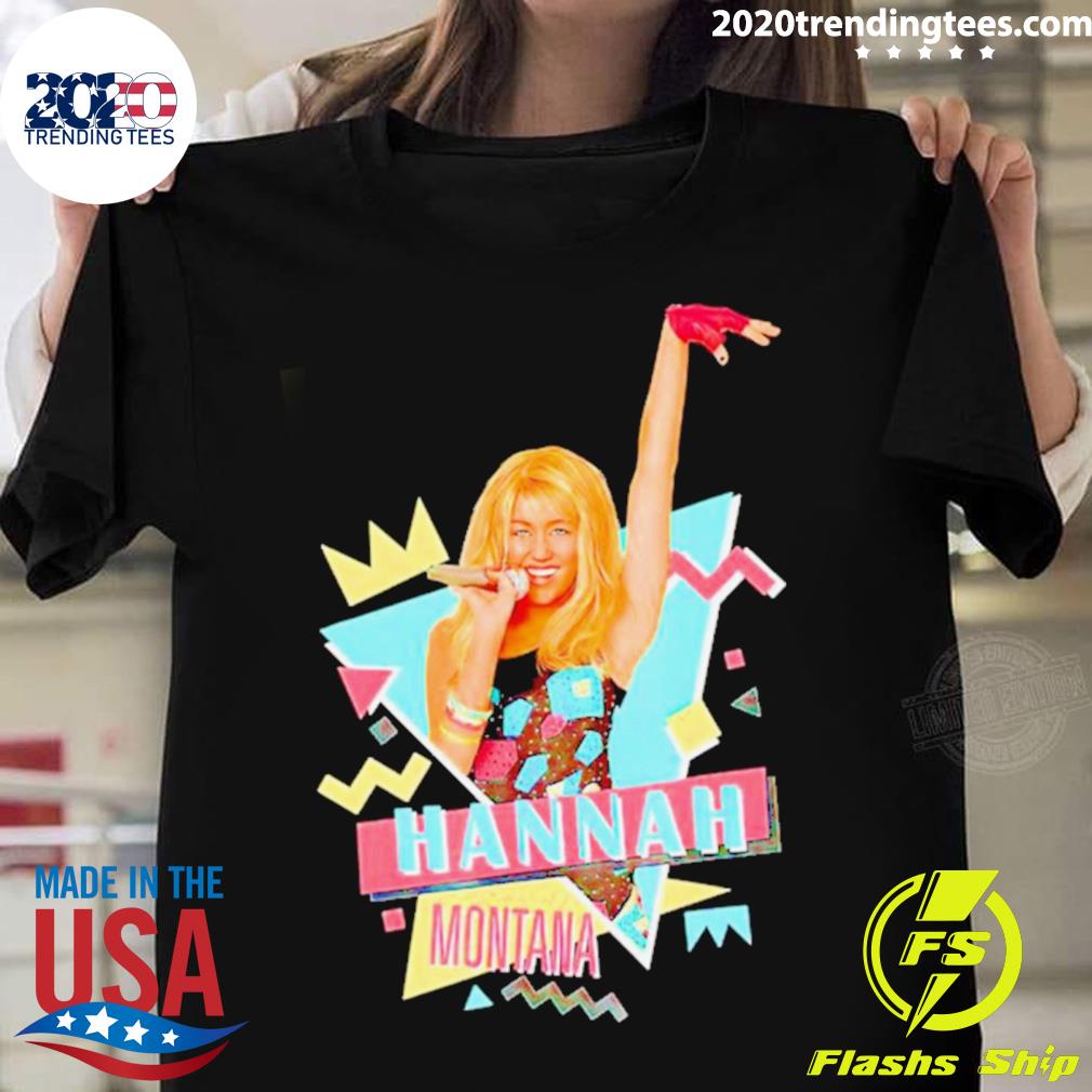Official hannah Montana 90s Miley Cyrus - Adult & Kids T-Shirts, Sweatshirts & Hoodies apparel design preview 1