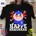 Official Happy Hanukkah Axolotl Kawaii Sweat - Adult & Kids T-Shirts, Sweatshirts & Hoodies apparel design preview 1