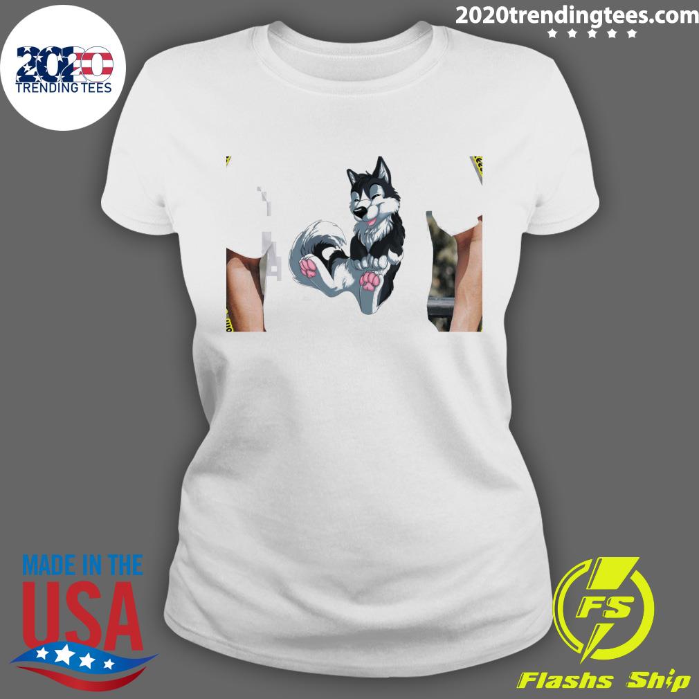 Official happy Husky - Adult & Kids T-Shirts, Sweatshirts & Hoodies apparel design preview 3