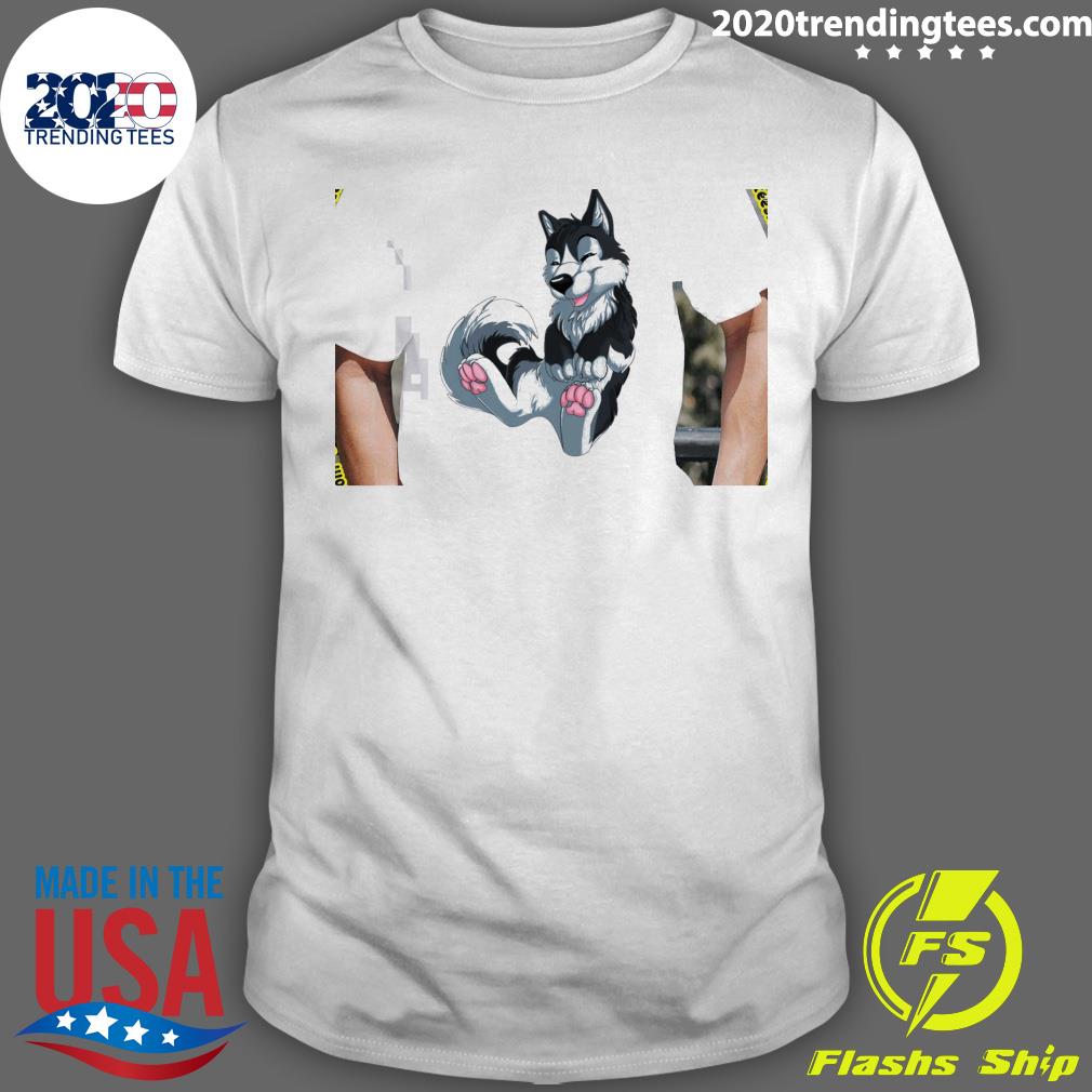 Official happy Husky - Adult & Kids T-Shirts, Sweatshirts & Hoodies apparel design preview 1