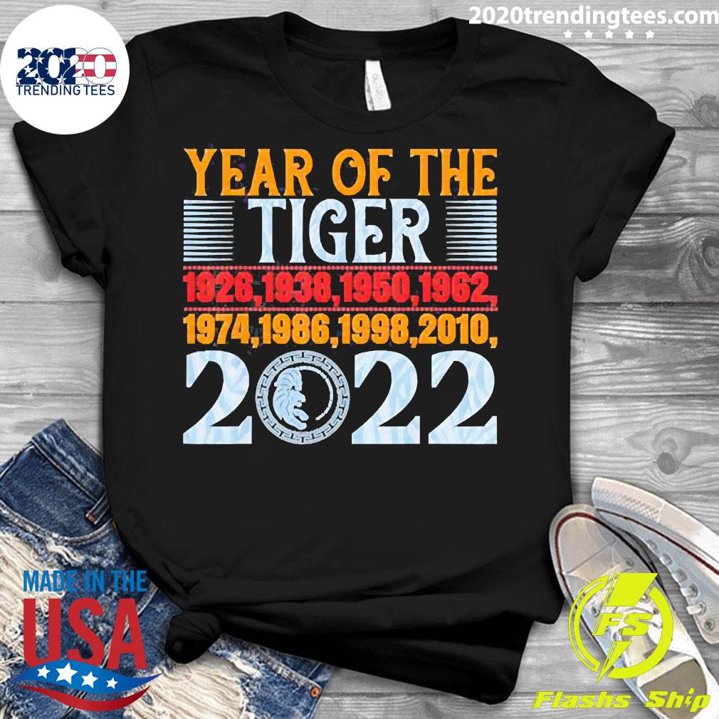 Official Happy New Year 2022 Of The Tiger Eve Party - Adult & Kids T-Shirts, Sweatshirts & Hoodies apparel design preview 3