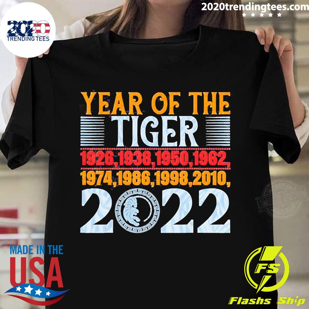 Official Happy New Year 2022 Of The Tiger Eve Party - Adult & Kids T-Shirts, Sweatshirts & Hoodies apparel design preview 1