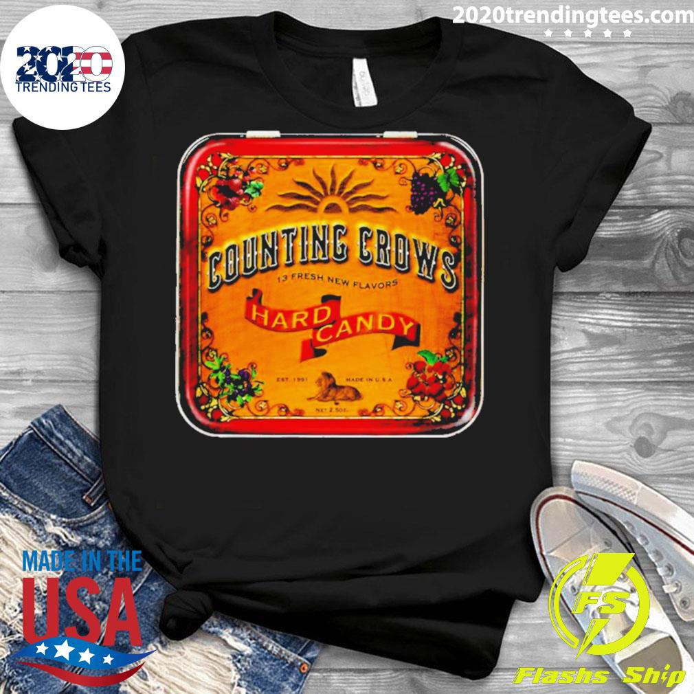 Official hard Candy Counting Crows Vintage - Adult & Kids T-Shirts, Sweatshirts & Hoodies apparel design preview 3