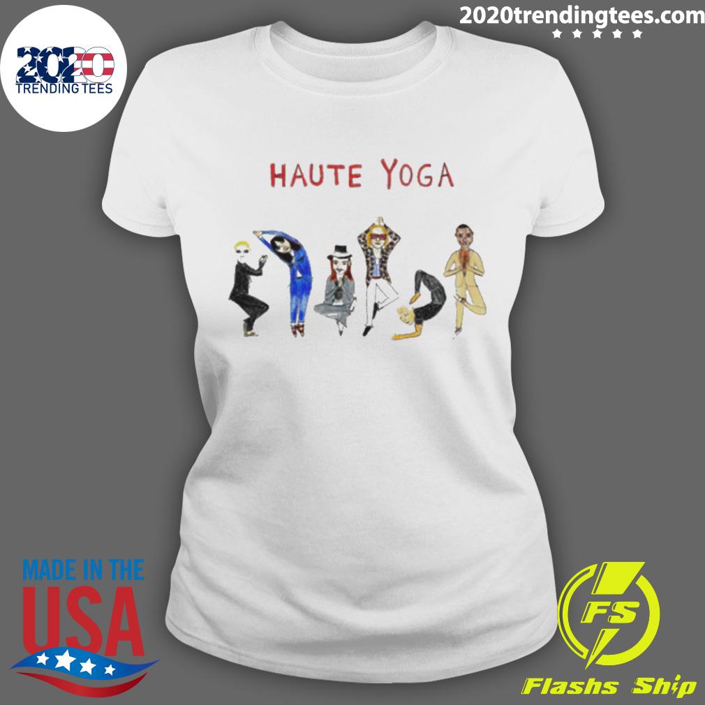 Official haute Yoga Men's - Adult & Kids T-Shirts, Sweatshirts & Hoodies apparel design preview 3