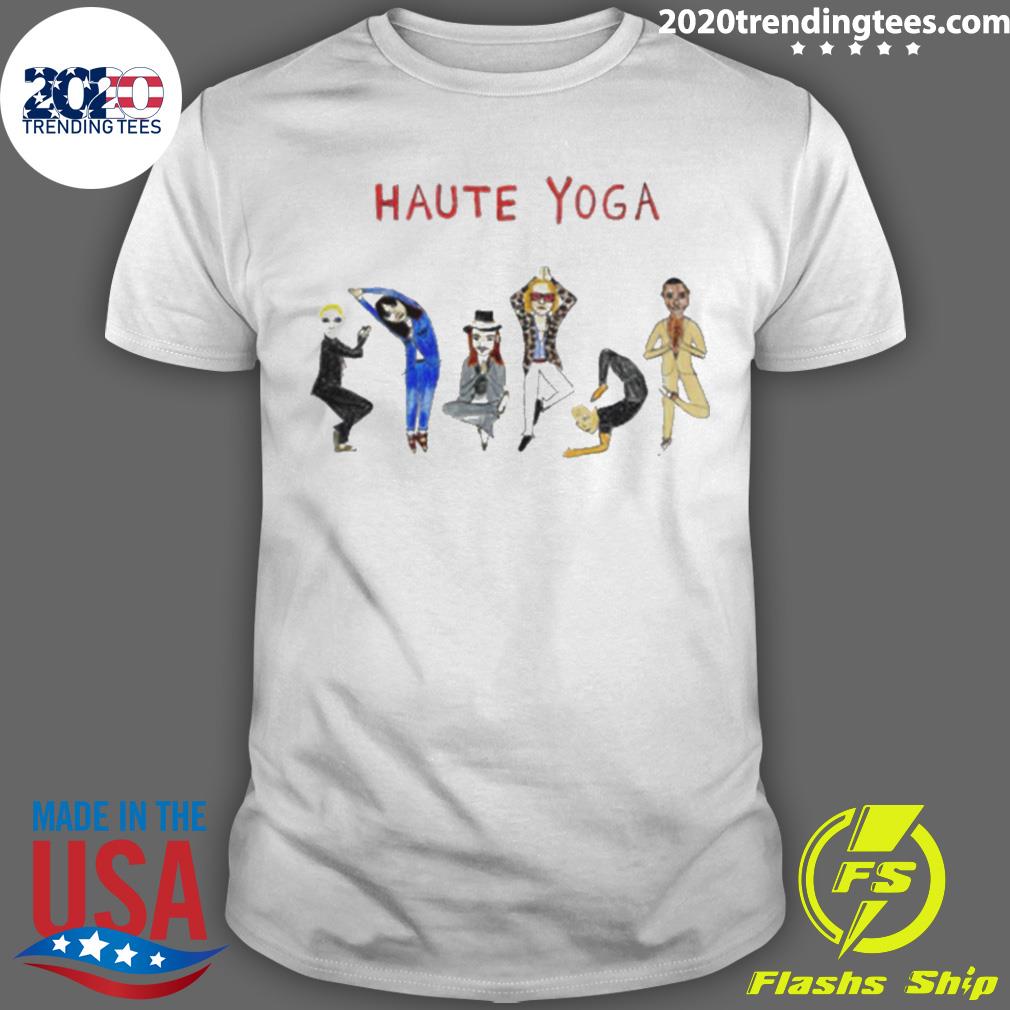 Official haute Yoga Men's - Adult & Kids T-Shirts, Sweatshirts & Hoodies apparel design preview 1