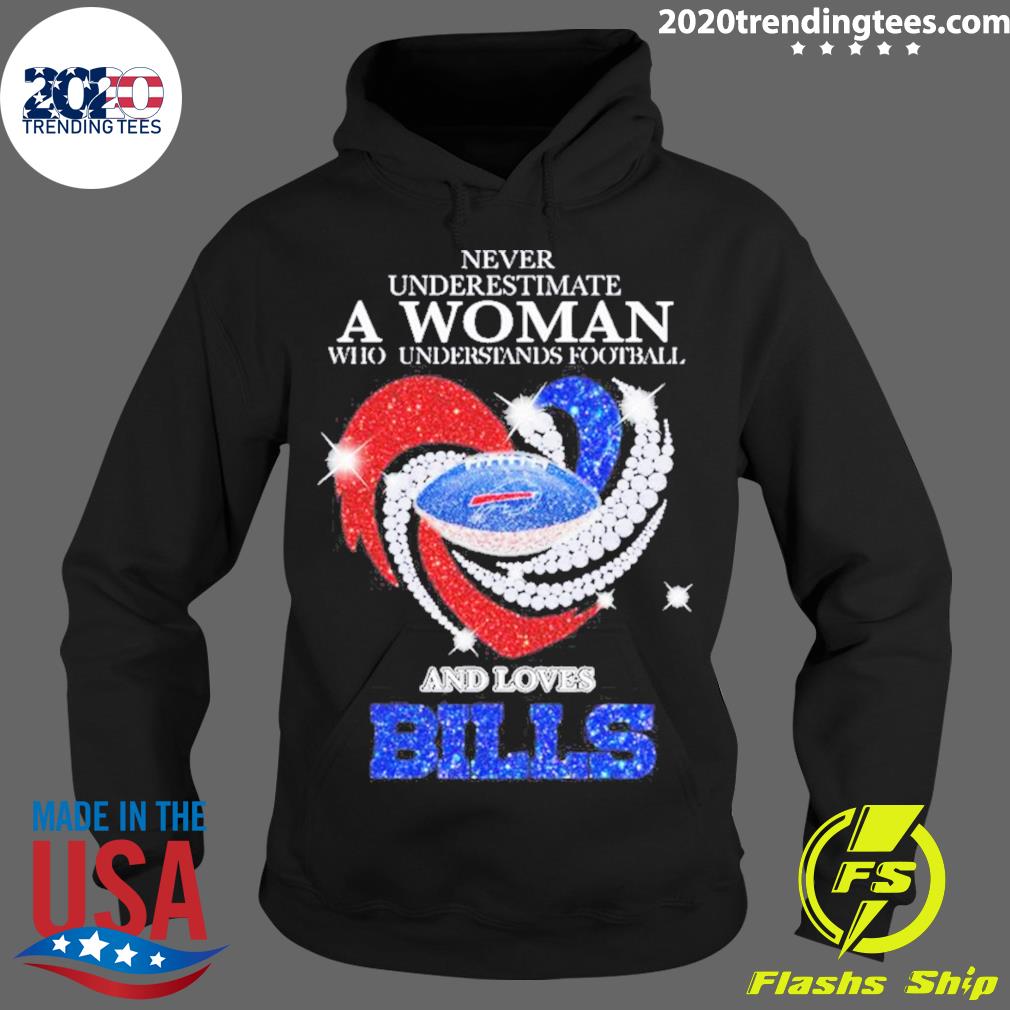 Official heart Diamonds Never Underestimate A Woman - Adult & Kids T-Shirts, Sweatshirts & Hoodies apparel design preview 2