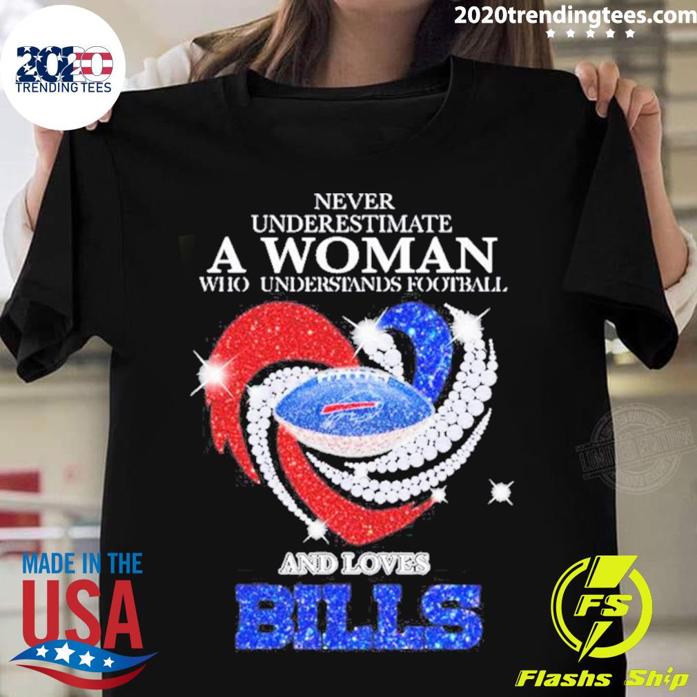 Official heart Diamonds Never Underestimate A Woman - Adult & Kids T-Shirts, Sweatshirts & Hoodies apparel design preview 1