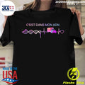 Official Heartbeat Cest Dans Mon Adn Motorhome - Adult & Kids T-Shirts, Sweatshirts & Hoodies apparel design preview 1