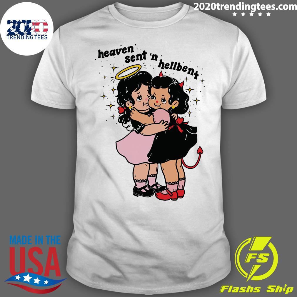 Official Heavensent And Hellbent - Adult & Kids T-Shirts, Sweatshirts & Hoodies apparel design preview 1