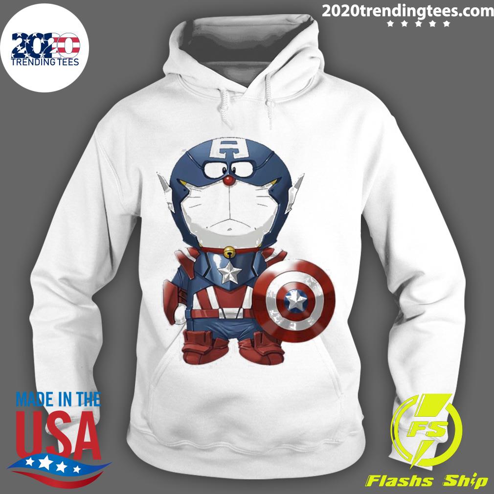 Official hero Doraemon - Adult & Kids T-Shirts, Sweatshirts & Hoodies apparel design preview 2
