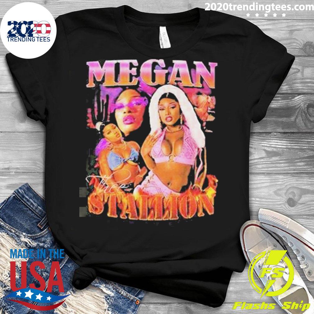 Official hip Hop Megan Thee Stallion Harajuku - Adult & Kids T-Shirts, Sweatshirts & Hoodies apparel design preview 3