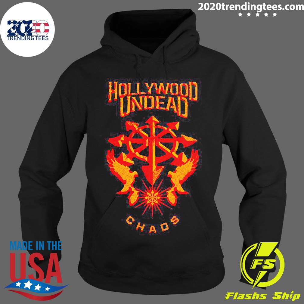Official hollywood Undead Chaos - Adult & Kids T-Shirts, Sweatshirts & Hoodies apparel design preview 2