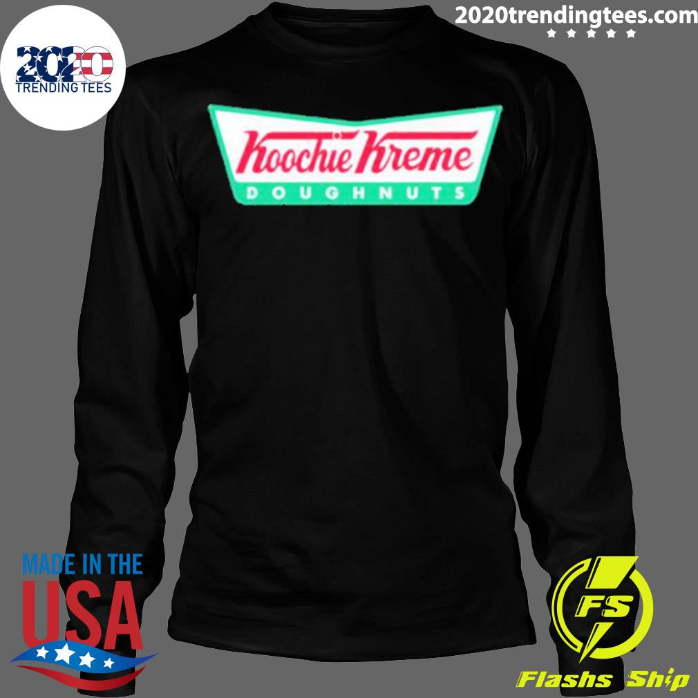Official hoochie Kreme Doughnuts - Adult & Kids T-Shirts, Sweatshirts & Hoodies apparel design preview 4