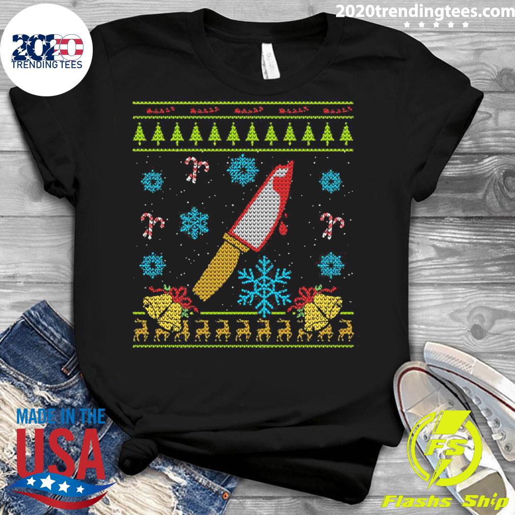 Official horror Christmas Design - Adult & Kids T-Shirts, Sweatshirts & Hoodies apparel design preview 3
