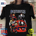 Official horror Movies Characters New England - Adult & Kids T-Shirts, Sweatshirts & Hoodies apparel design preview 1