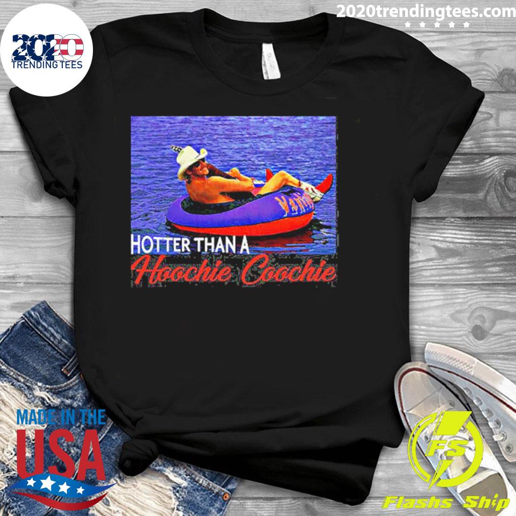 Official hotter Than A Hoochie Coochie - Adult & Kids T-Shirts, Sweatshirts & Hoodies apparel design preview 3