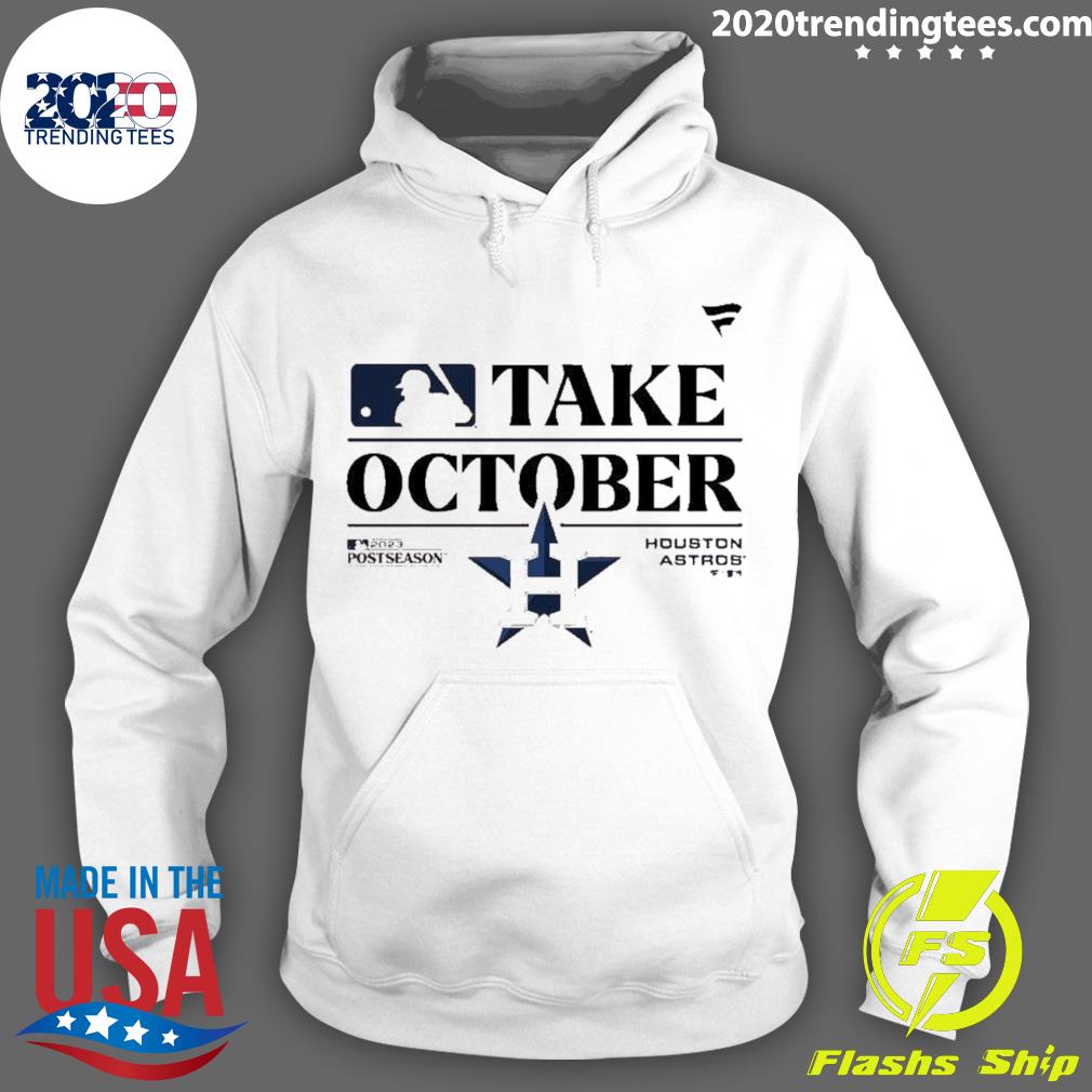 Official houston Astros 2023 Postseason Locker Room - Adult & Kids T-Shirts, Sweatshirts & Hoodies apparel design preview 2