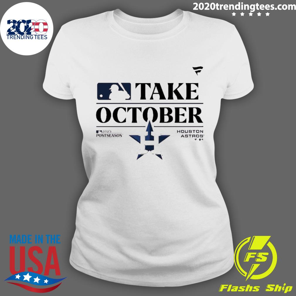 Official houston Astros 2023 Postseason Locker Room - Adult & Kids T-Shirts, Sweatshirts & Hoodies apparel design preview 3
