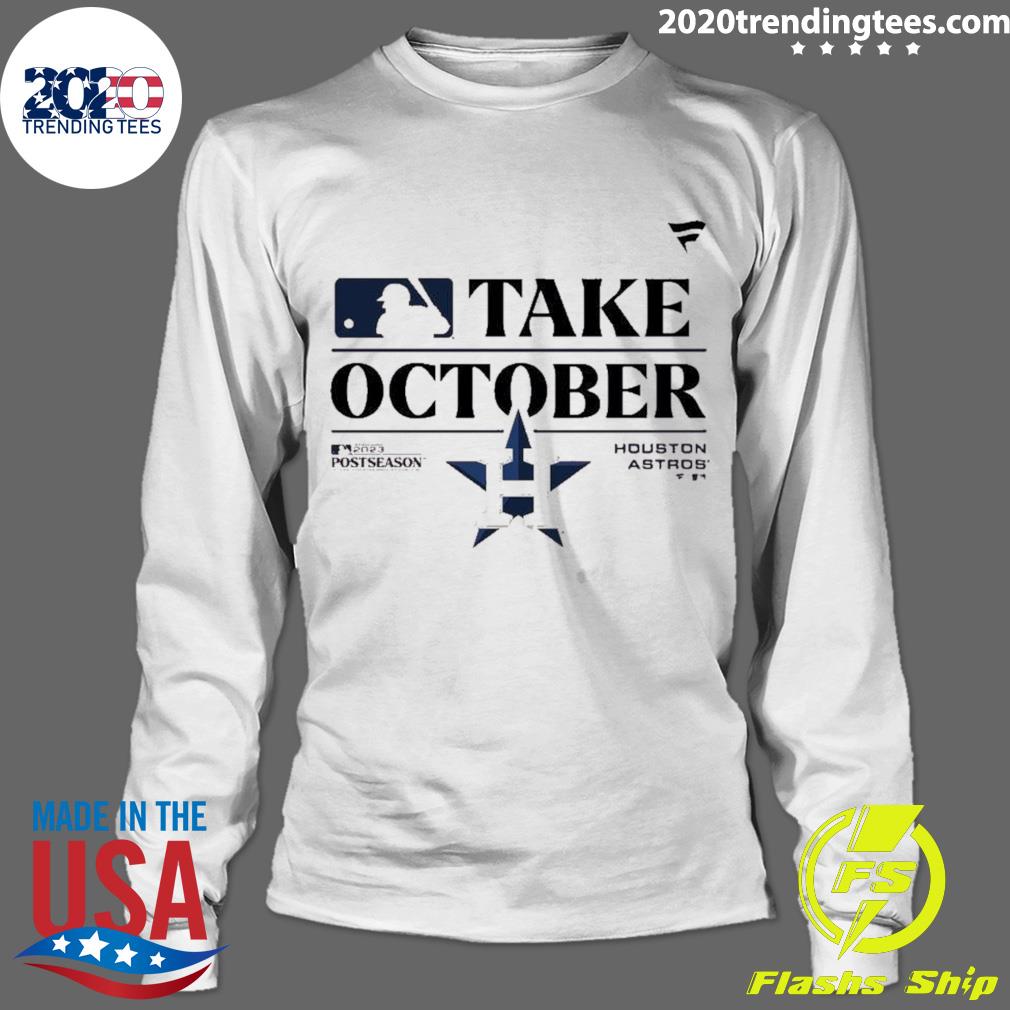 Official houston Astros 2023 Postseason Locker Room - Adult & Kids T-Shirts, Sweatshirts & Hoodies apparel design preview 4