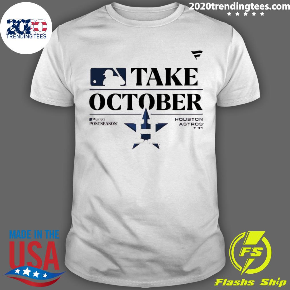 Official houston Astros 2023 Postseason Locker Room - Adult & Kids T-Shirts, Sweatshirts & Hoodies apparel design preview 1
