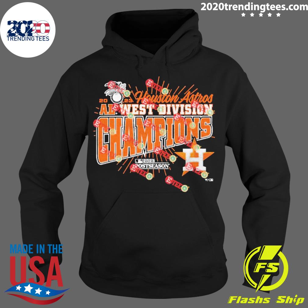 Official houston Astros Al West Division Champions - Adult & Kids T-Shirts, Sweatshirts & Hoodies apparel design preview 2