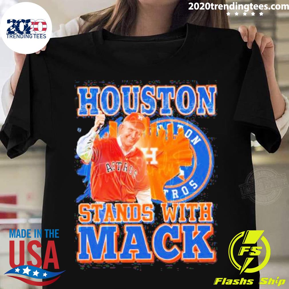 Official houston Stands With Mack - Adult & Kids T-Shirts, Sweatshirts & Hoodies apparel design preview 1