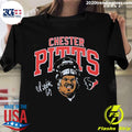 Official houston Texans Chester Pitts Signature - Adult & Kids T-Shirts, Sweatshirts & Hoodies apparel design preview 1