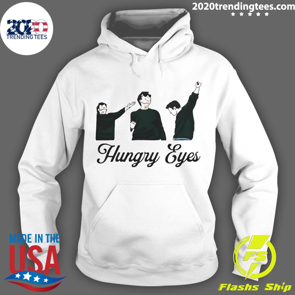 Official Hungry Eyes Sebastian Stan - Adult & Kids T-Shirts, Sweatshirts & Hoodies apparel design preview 2