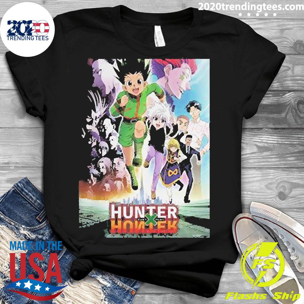 Official Hunter X Anim - Adult & Kids T-Shirts, Sweatshirts & Hoodies apparel design preview 3