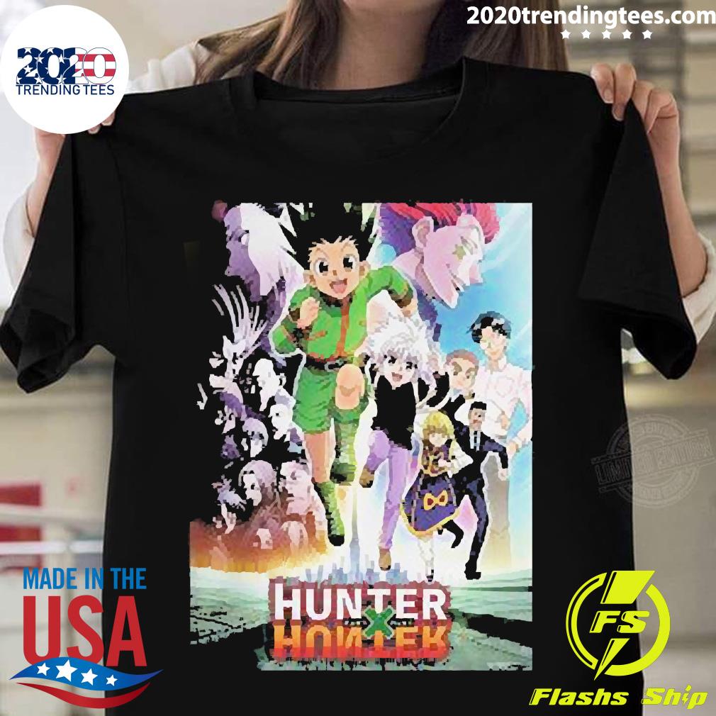 Official Hunter X Anim - Adult & Kids T-Shirts, Sweatshirts & Hoodies apparel design preview 1