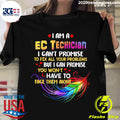 Official i Am A EC Techician Can't Promise To Fix All - Adult & Kids T-Shirts, Sweatshirts & Hoodies apparel design preview 1