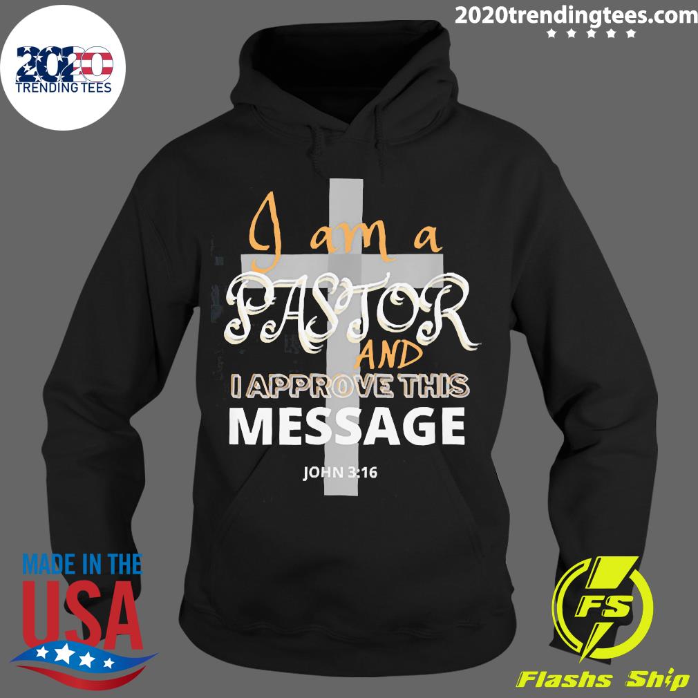 Official I Am A Pastor And Approve This Message - Adult & Kids T-Shirts, Sweatshirts & Hoodies apparel design preview 2
